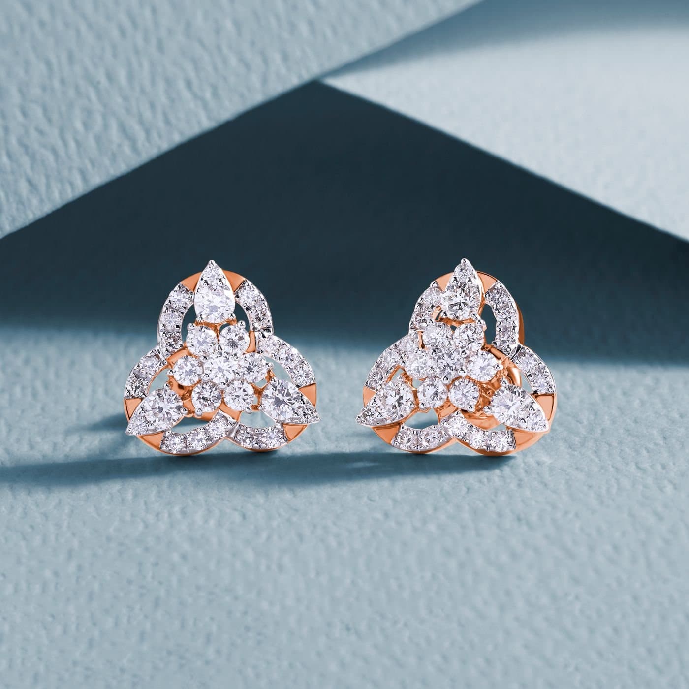 Diamond Cluster Studs